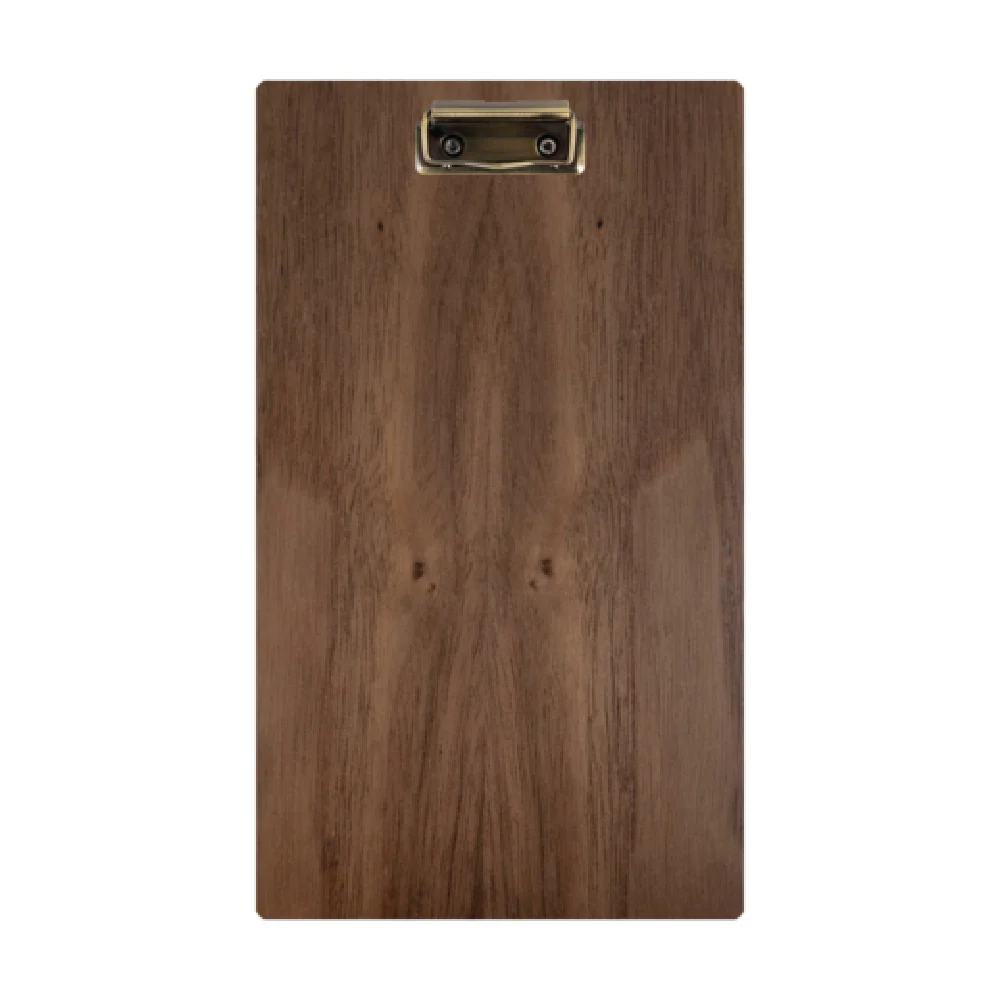 Risch WOODCLIPBOARD 8.5X14 Authentic Wood Clipboard 8-1/2 Inch x 14 Inch