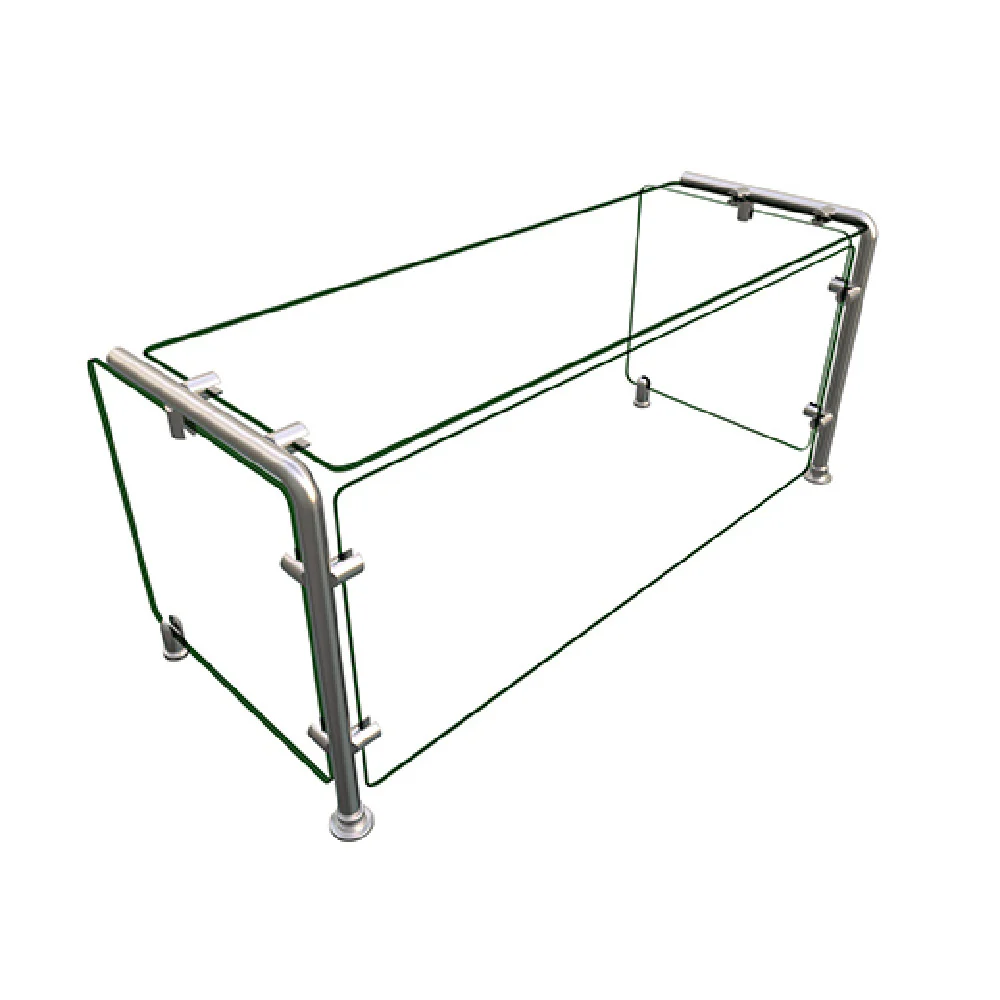 Hatco EP11-03615 36 Inch Stainless Steel Sneeze Guard Full Service with Glass Hatco EP11-03615 36 Inch Stainless Steel Sneeze Guard Full Service with Glass