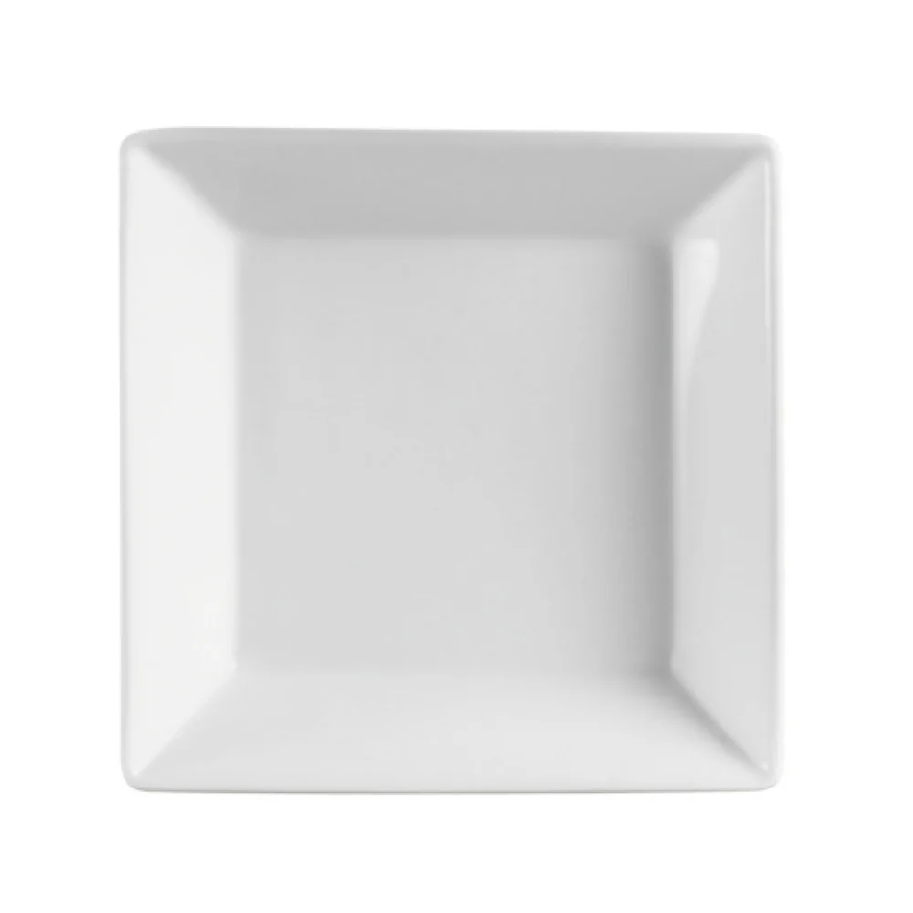 CAC China KSE-B8 42 Oz Kingsquare Bowl Super White Porcelain 8 Inch