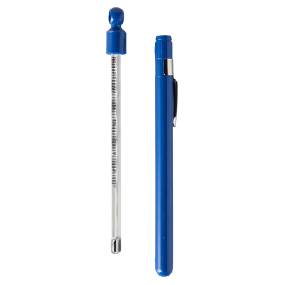 Taylor 21410-1J Thermometer -30 to 120°F Plastic Non-refillable with Pocket Case Taylor 21410-1J Thermometer -30 to 120°F Plastic Non-refillable with Pocket Case