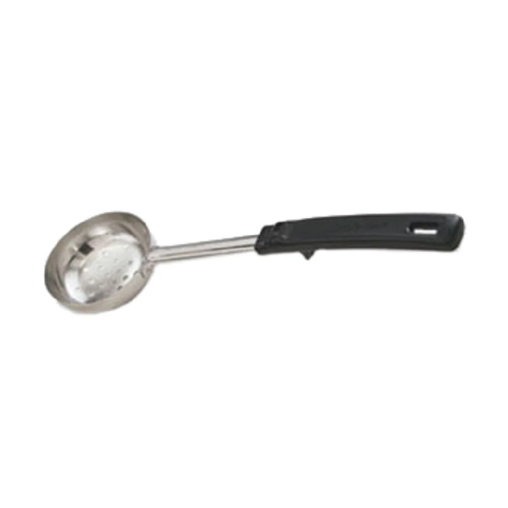 Vollrath 61155 2 Oz Perforated Spoodle with Grip N Serv Black Plastic Handle Stainless Steel