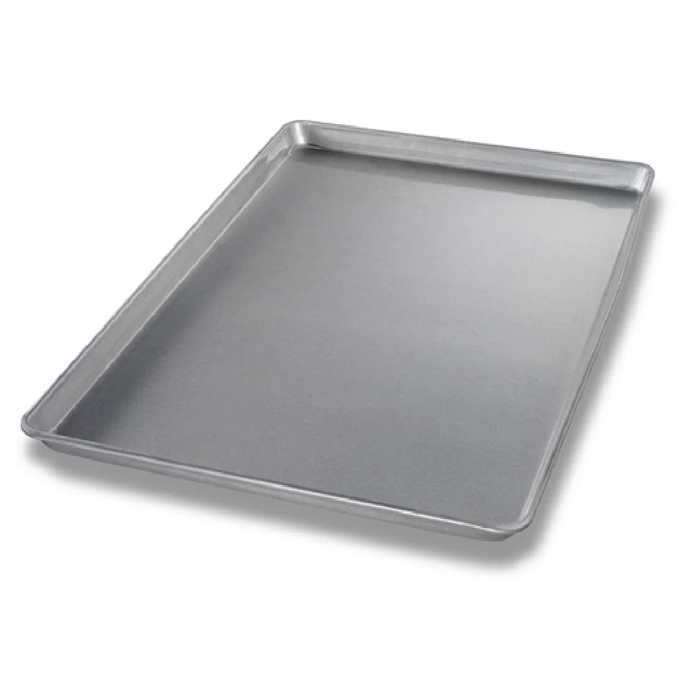 Chicago Metallic 41555 17 Inch Sheet Pan Wire In Rim 22 Gauge Aluminized Steel