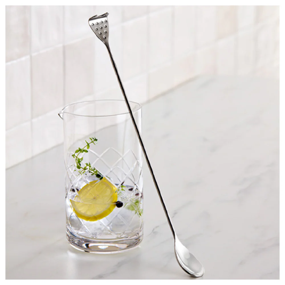 American Metalcraft BSST12 12 Inch Bar Spoon with Strainer Stainless Steel