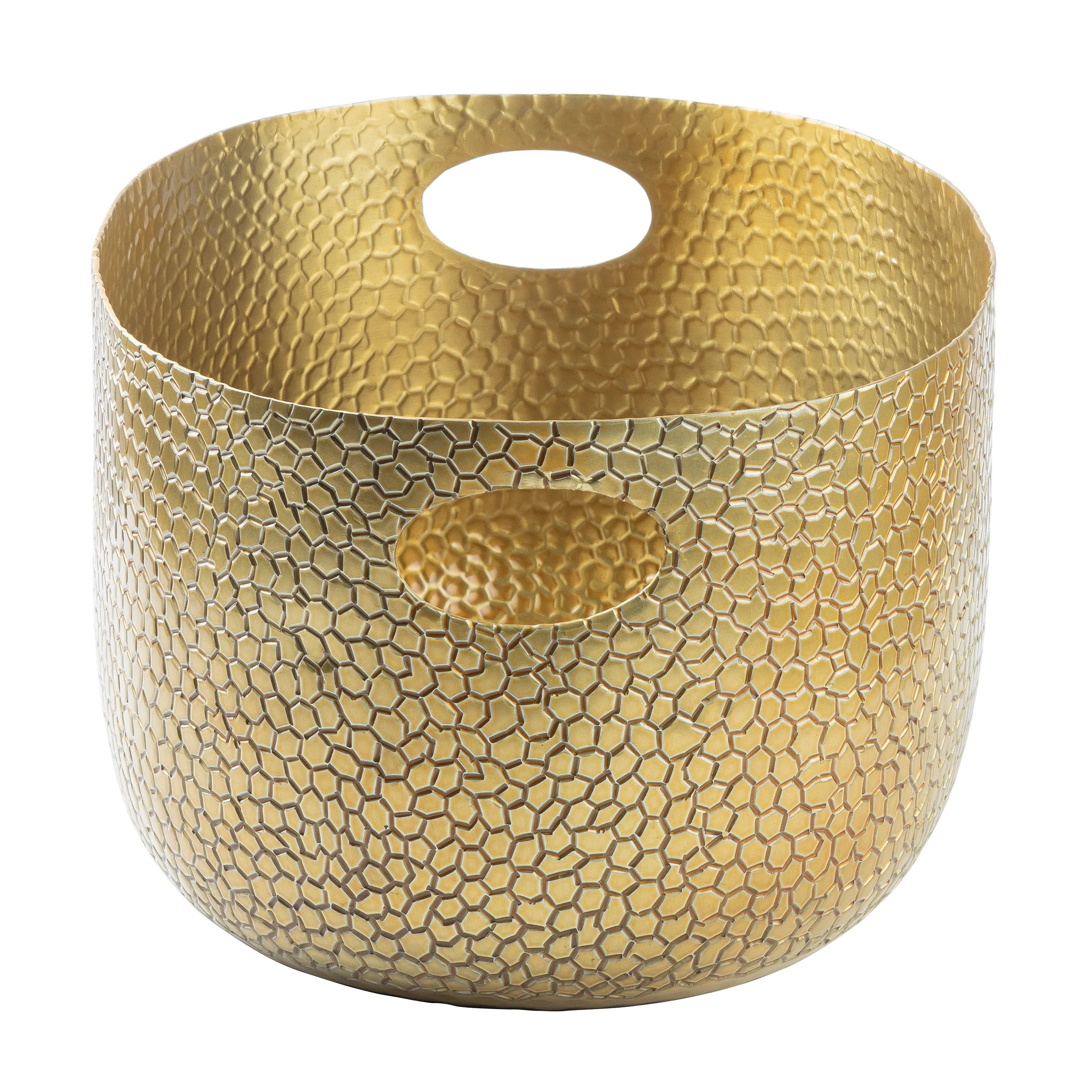 Tablecraft 11571 10 Inch Crackle Beverage Tub 2.5 Gallon Aluminum Gold Powder Coated Tablecraft 11571 10 Inch Crackle Beverage Tub 2.5 Gallon Aluminum Gold Powder Coated