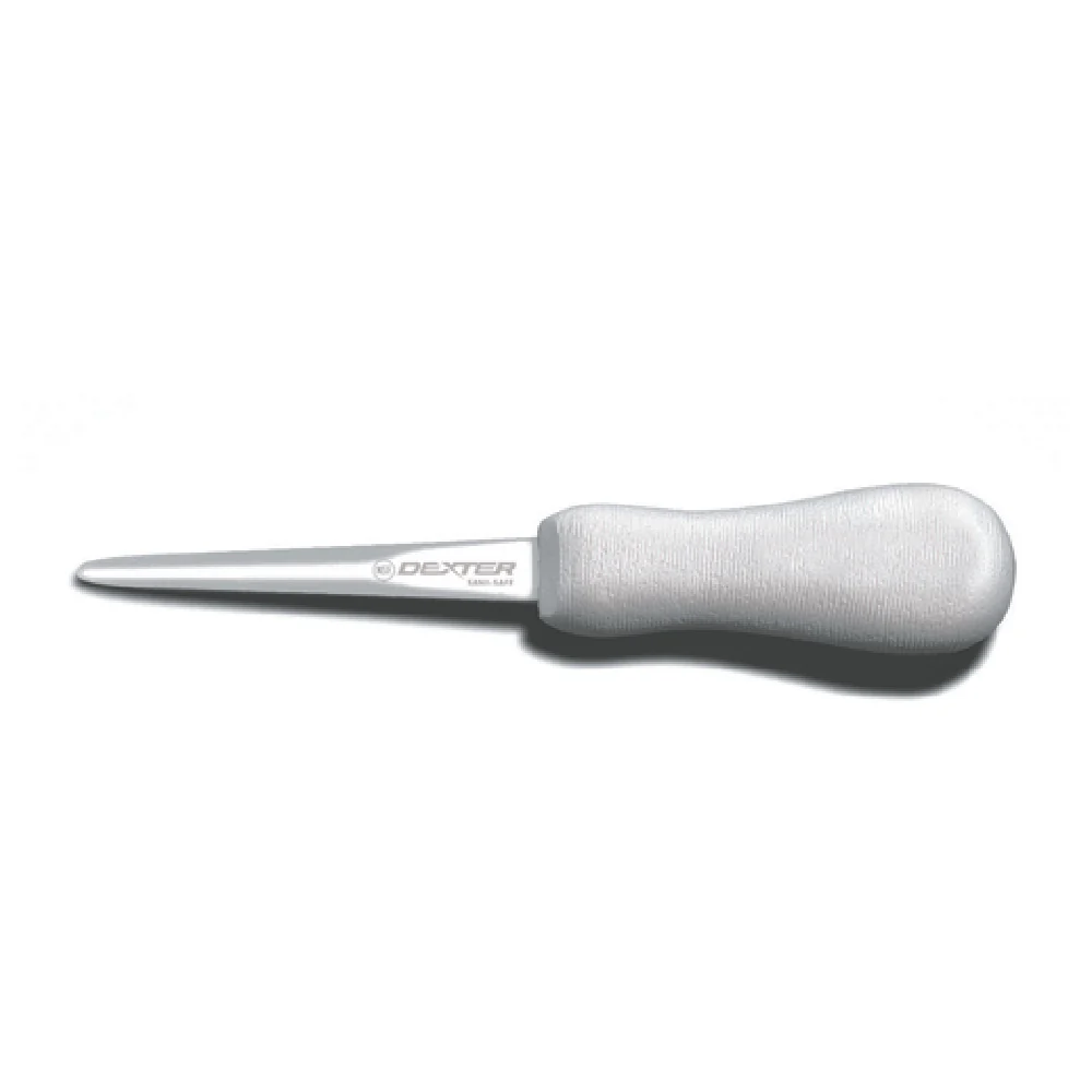 Dexter Russell S120PCP 4 Inch Blade 4 Inch Oyster Knife High Carbon Steel White Handle Dexter Russell S120PCP 4 Inch Blade 4 Inch Oyster Knife High Carbon Steel White Handle