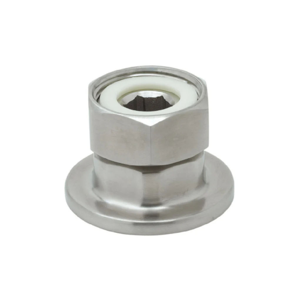 T&S Brass S00AA 2 Inch Eccentric Flange 1/2 Inch NPT Female Stainless Steel Construction