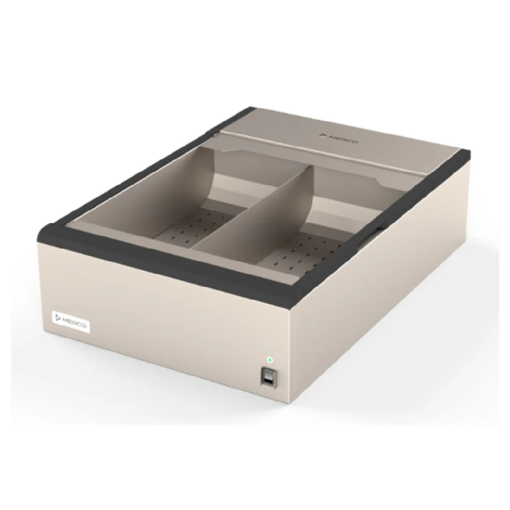 Merco MCG1827NNN 18 Inch Double Lane Thermo-Lock Heated French Fry Warmer