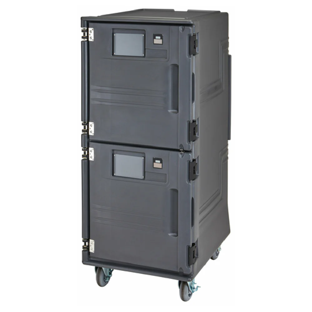 Cambro PCUHH615 28 Inch Electric Hot Food Carrier with Adjustable Rails Charcoal Gray Cambro PCUHH615 28 Inch Electric Hot Food Carrier with Adjustable Rails Charcoal Gray