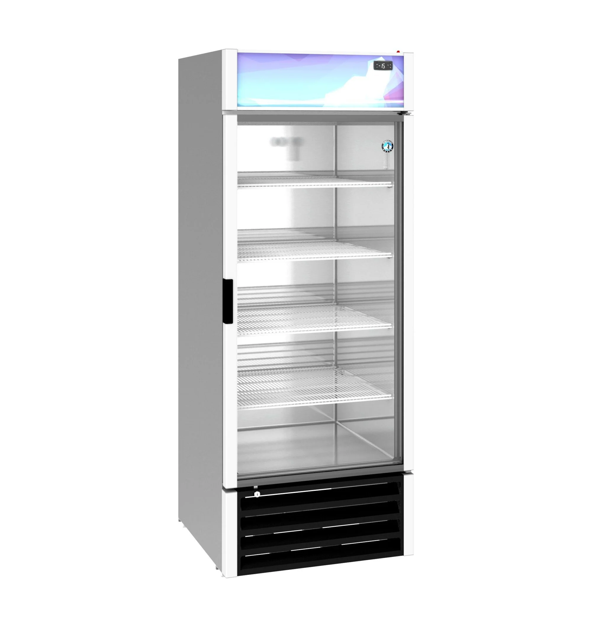 Hoshizaki FM-23-HC 30 Inch Freezer Merchandiser 20.71 Cu. Ft. with Glass Doors