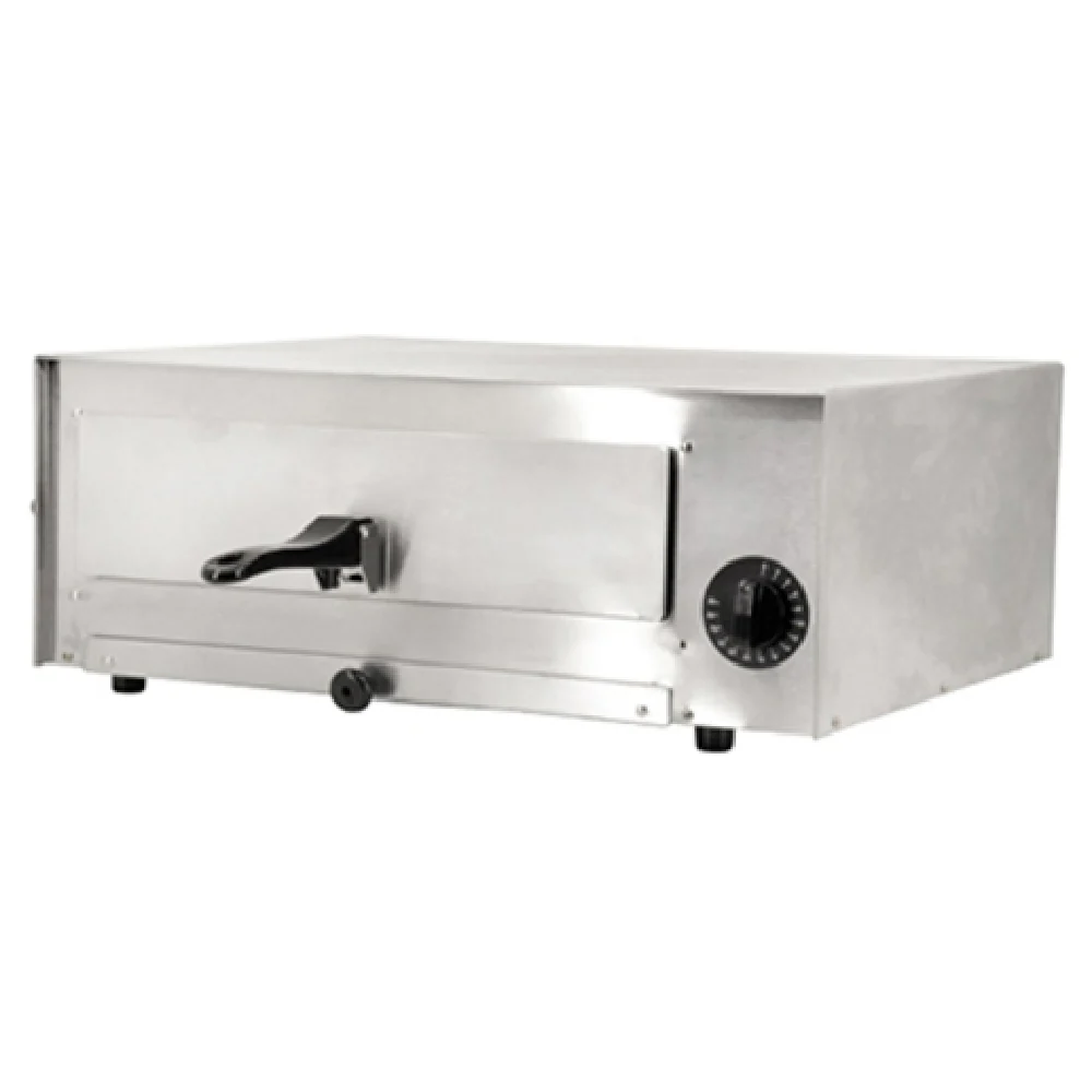 Omcan 43219 19 Inch Electric Pizza Oven Deck-Type Stainless Steel with Timer Omcan 43219 19 Inch Electric Pizza Oven Deck-Type Stainless Steel with Timer