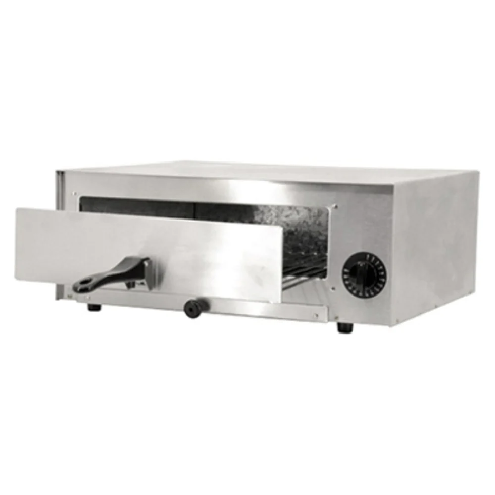Omcan 43219 19 Inch Electric Pizza Oven Deck-Type Stainless Steel with Timer Omcan 43219 19 Inch Electric Pizza Oven Deck-Type Stainless Steel with Timer