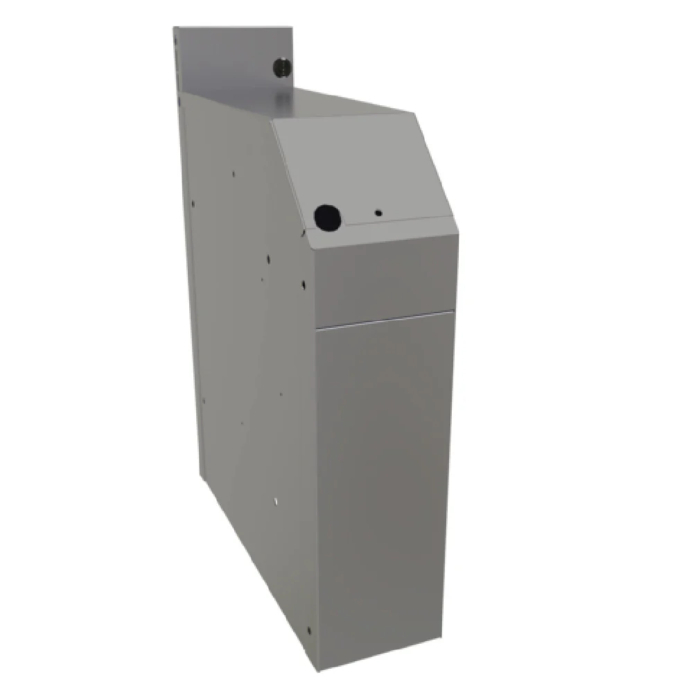 Glastender SMHA-6-ED 6 Inch Extra Deep Soda Manifold Housing Removable Top Cover Stainless Steel