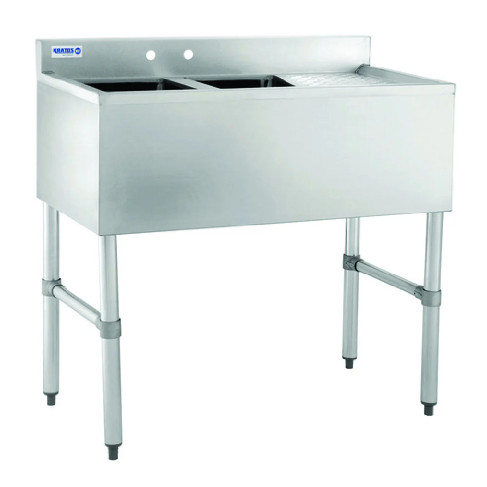 Hubert 29N-031 Kratos® Underbar Compartment Sink 2 Bowls 36 Hubert 29N-031 Kratos® Underbar Compartment Sink 2 Bowls 36