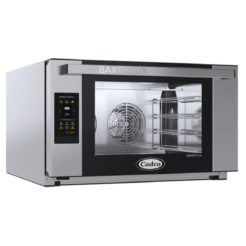 Cadco XAFT-04FS-TD 32 Inch Electric Convection Oven with Digital Controls