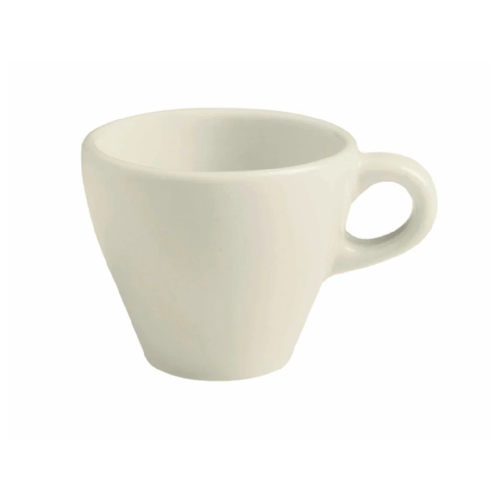 GET Enterprises PA1101804324 5.5 Oz Cappuccino Cup Porcelain with Handle 2 Dozen