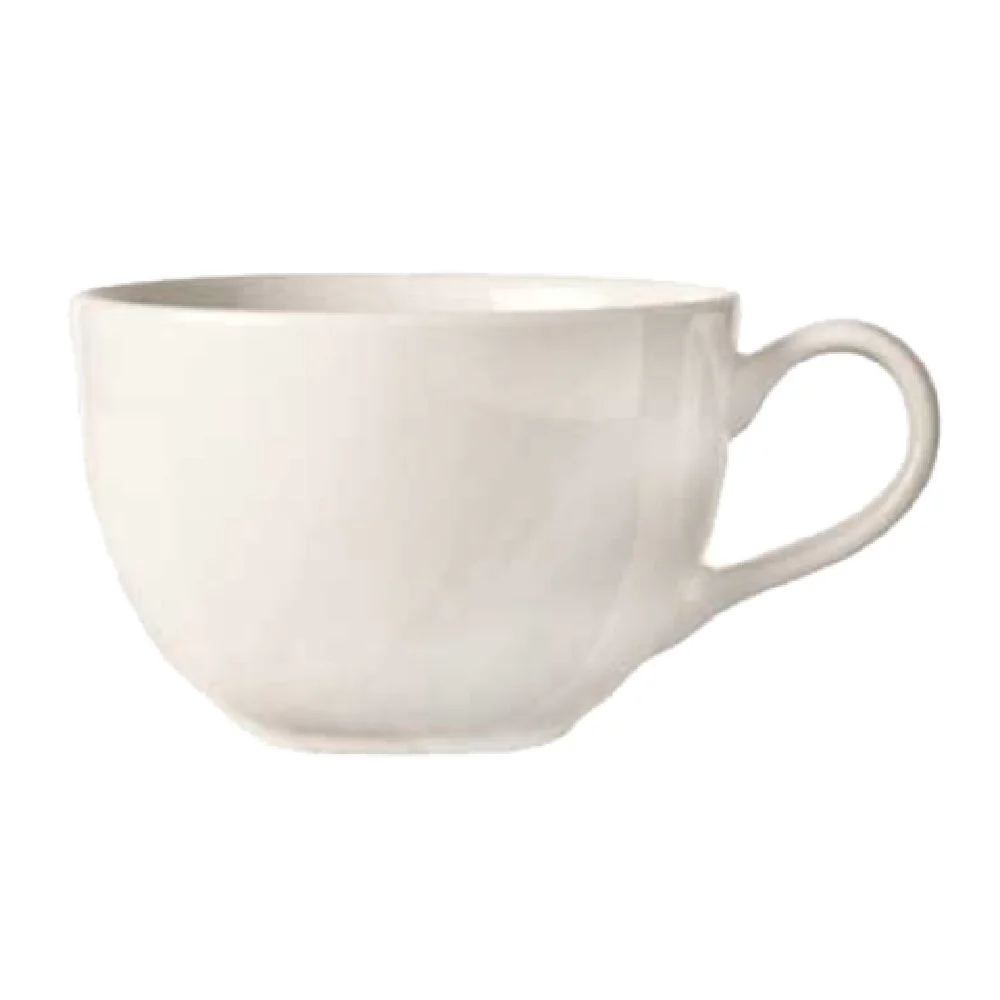 Libbey BW-1157 15 Oz Low Cup Porcelain Bright White 12 Packs