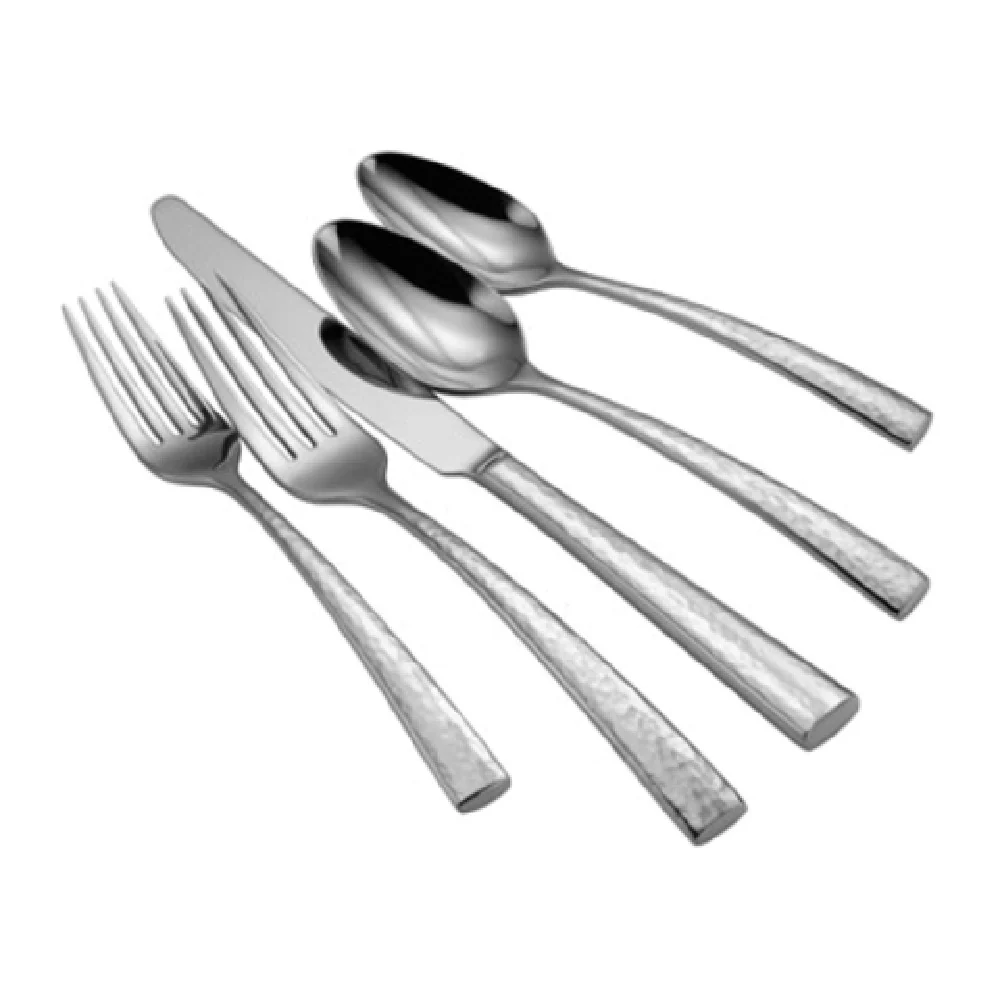 1880 Hospitality T958KBVF 7 Inch Butter Knife Martele Textured Handle 18/10 Stainless Steel Mirror Finish 1880 Hospitality T958KBVF 7 Inch Butter Knife Martele Textured Handle 18/10 Stainless Steel Mirror Finish