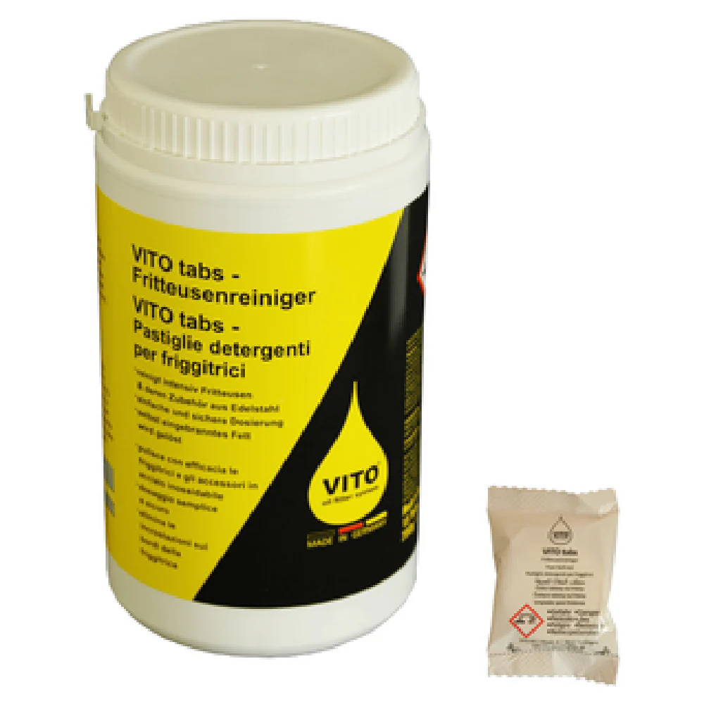 VITO TABS VITO TABS Fryer Cleaning Tablets 15 Pack Industrial Cleaner