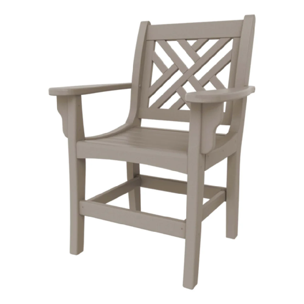 Plantation Prestige Commercial Furniture 3251100-01 UPGRD Chippendale Arm Chair Upgrade Finish