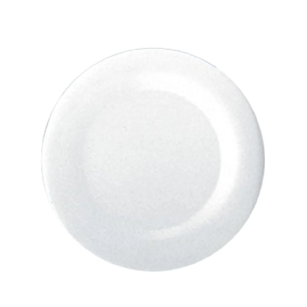Yanco MS-005WT 5-1/2 Inch Plate Round Dishwasher Safe Melamine White Yanco MS-005WT 5-1/2 Inch Plate Round Dishwasher Safe Melamine White