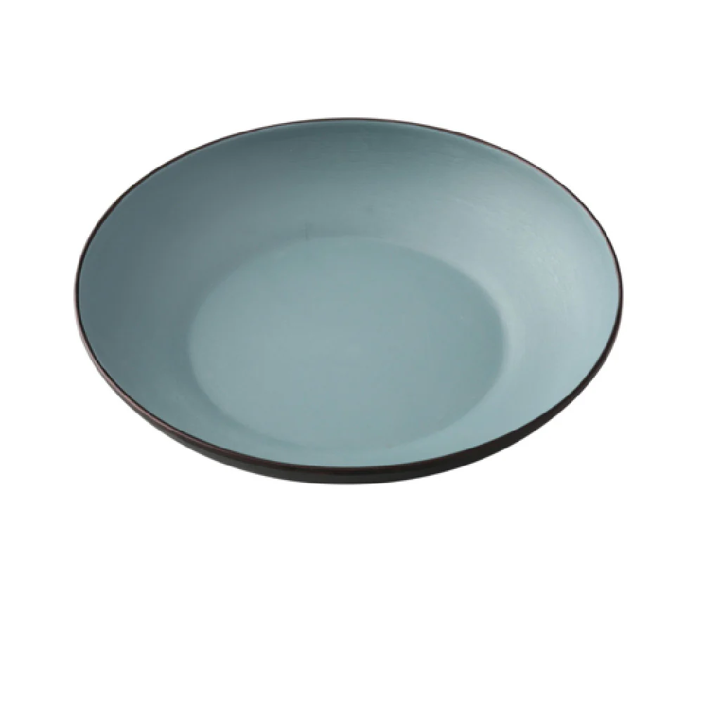 Yanco BM-708TL 8 Inch Salad or Soup Bowl Round Dishwasher Safe Melamine Two Tone Yanco BM-708TL 8 Inch Salad or Soup Bowl Round Dishwasher Safe Melamine Two Tone