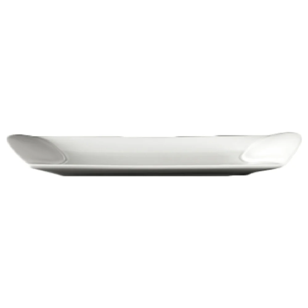 Steelite 6321P1311 10 Inch Oblong Platter with Rolled Edge Porcelain Steelite 6321P1311 10 Inch Oblong Platter with Rolled Edge Porcelain