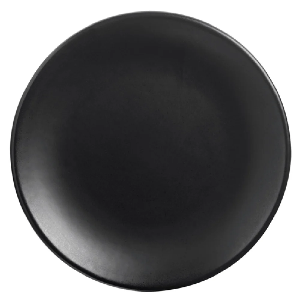 Libbey DRI-3-O 11 Inch Diameter Coupe Plate Satin Matte Finish Porcelain Libbey DRI-3-O 11 Inch Diameter Coupe Plate Satin Matte Finish Porcelain