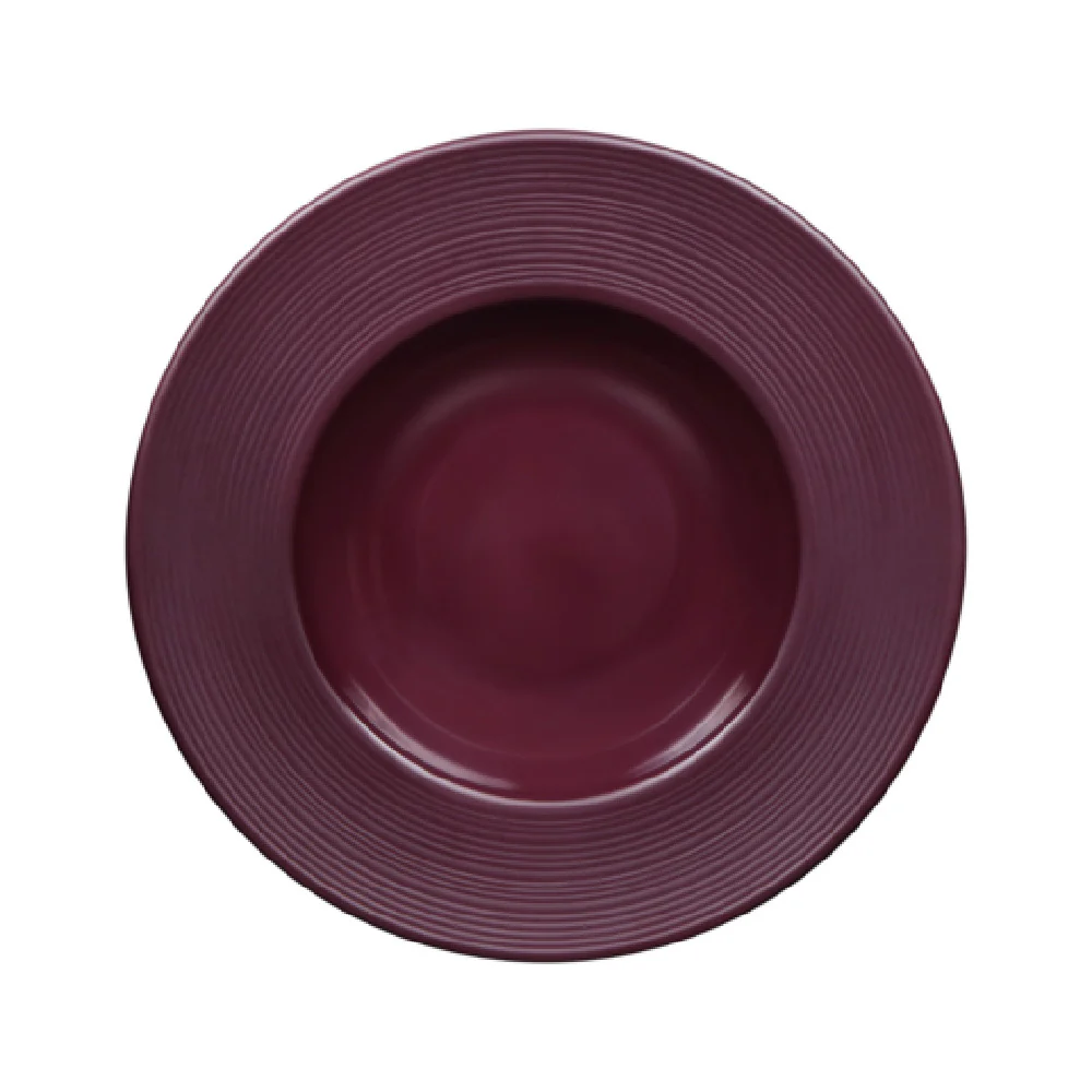 GET Enterprises DGB915R-PG 9 7/8 Inch Round 10 Oz Pasta Soup Bowl Melamine Purple