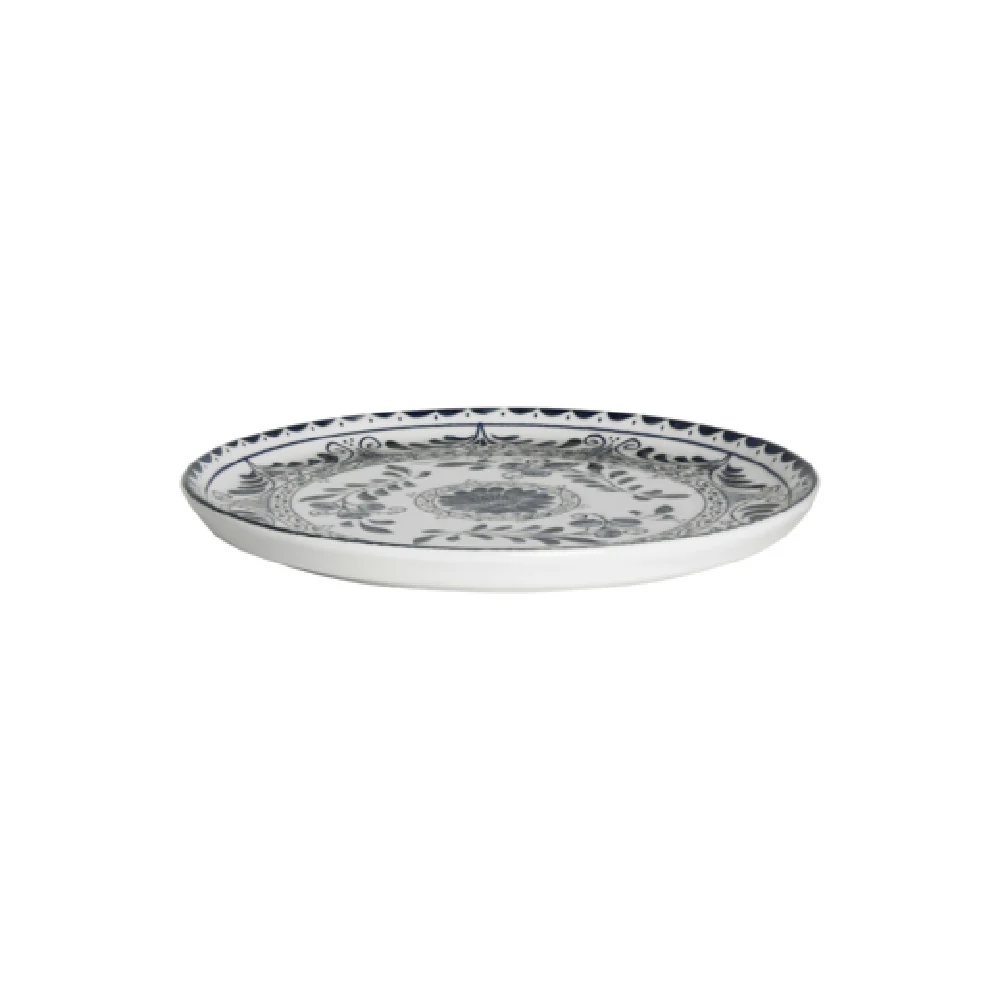 Steelite A102P802 9 Inch Round Plate Talavera Motiva Blue Alumina Vitrified Steelite A102P802 9 Inch Round Plate Talavera Motiva Blue Alumina Vitrified