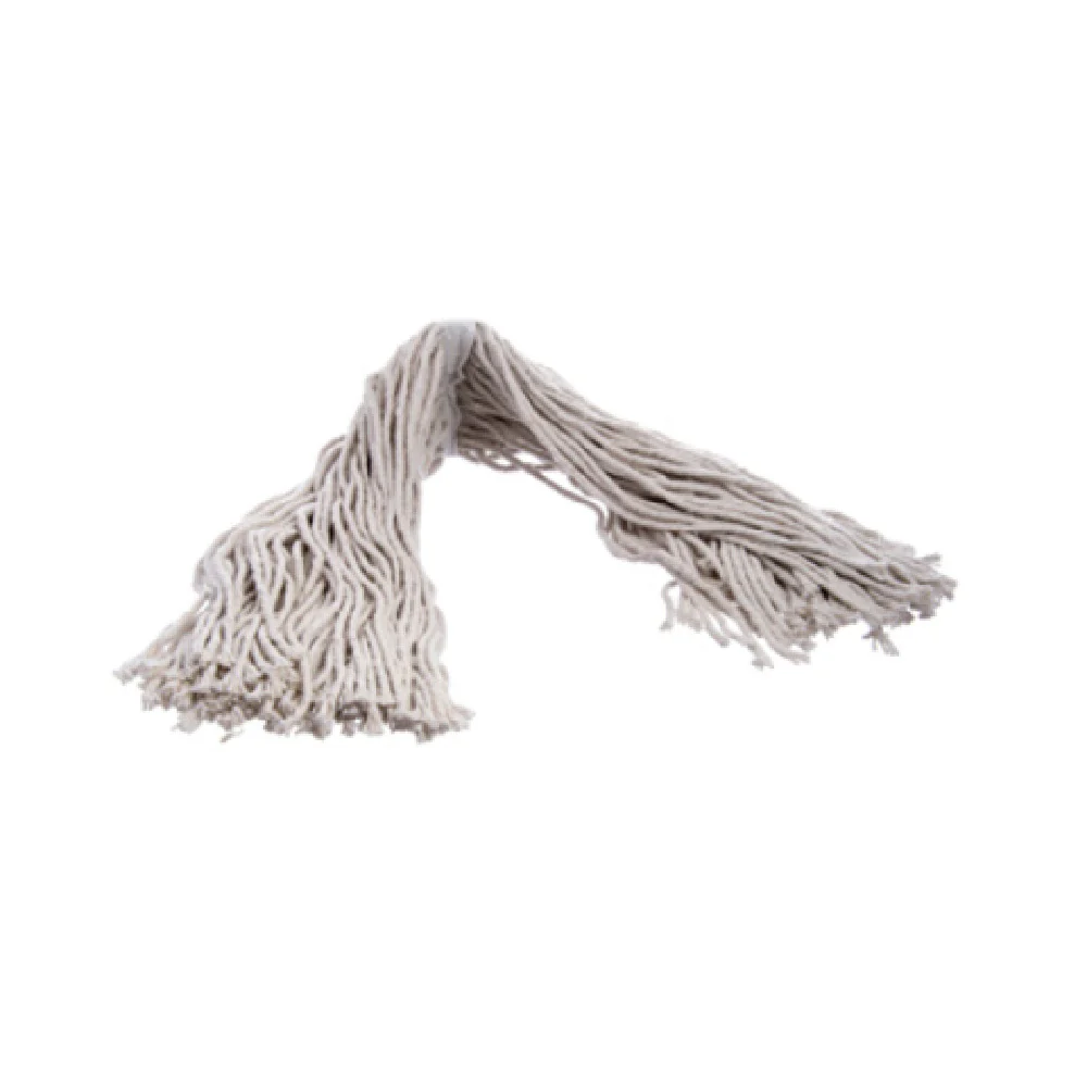 Carlisle 36972400 1-1/4 Inch Cut End Wet Mop Head 8 Ply Cotton Band Natural Carlisle 36972400 1-1/4 Inch Cut End Wet Mop Head 8 Ply Cotton Band Natural