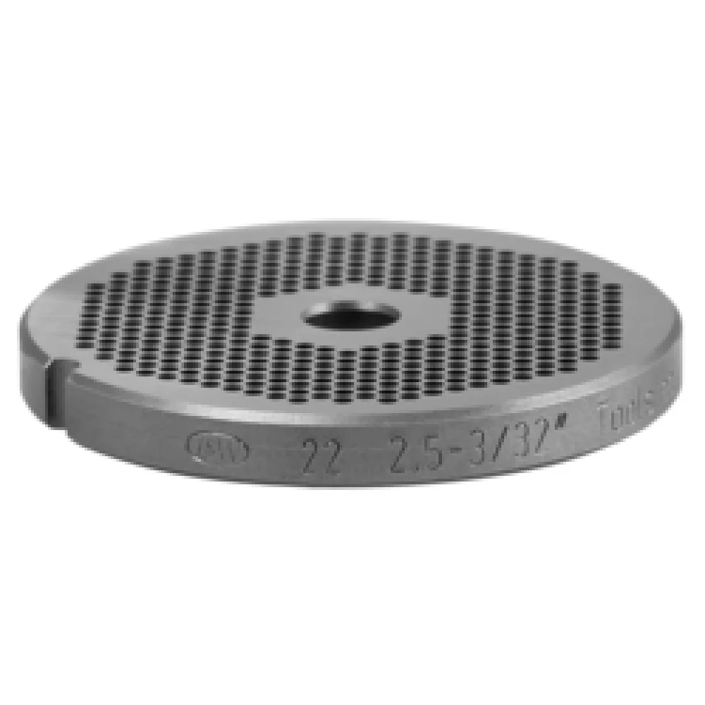 Alfa 22 3/32 HBLS Chopper Plate 3/32 Inch Hole Carbon Tool Steel Made in Germany Alfa 22 3/32 HBLS Chopper Plate 3/32 Inch Hole Carbon Tool Steel Made in Germany