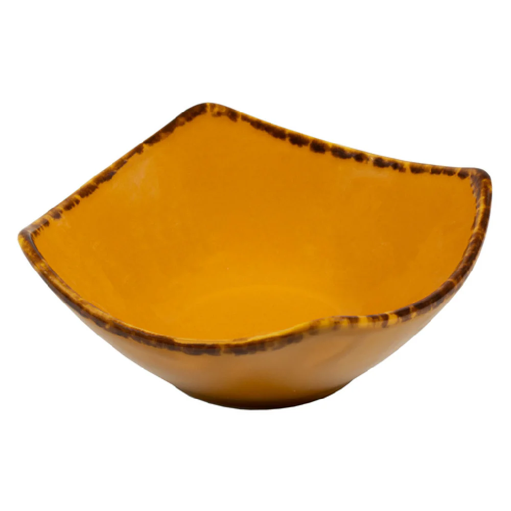 Vertex China WLB-N4 4 Oz Normandie Bowl Square Hand Painted Porcelain