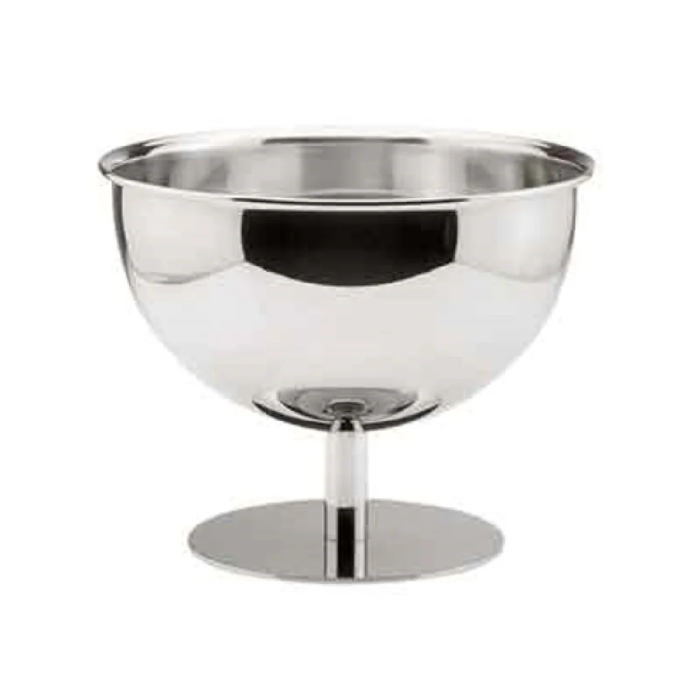 BauscherHepp 12.4875.3700 458 Oz Champagne Bowl 15-3/16 Inch Diameter Stainless Steel