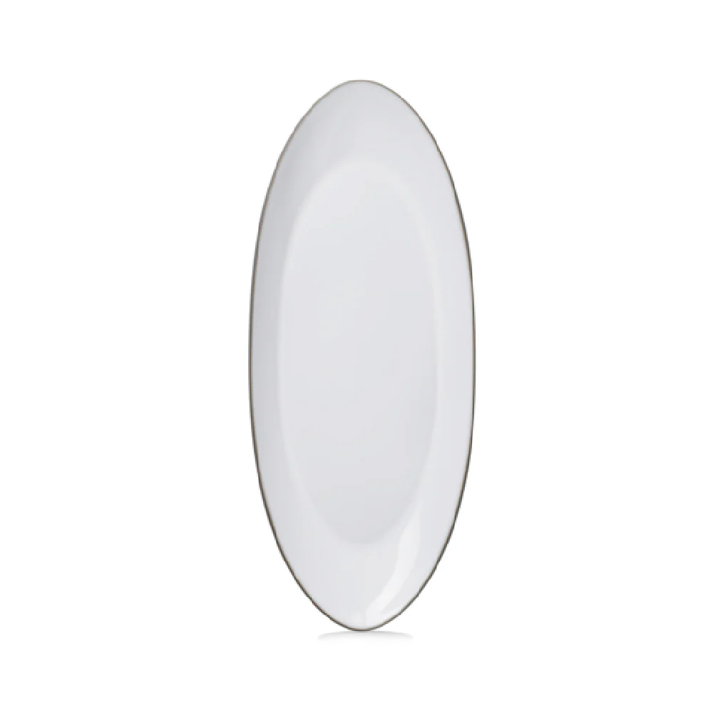 Revol 660502 14-3/16 Inch Porcelain Oblong Plate Oven Microwave Dishwasher Safe Revol 660502 14-3/16 Inch Porcelain Oblong Plate Oven Microwave Dishwasher Safe