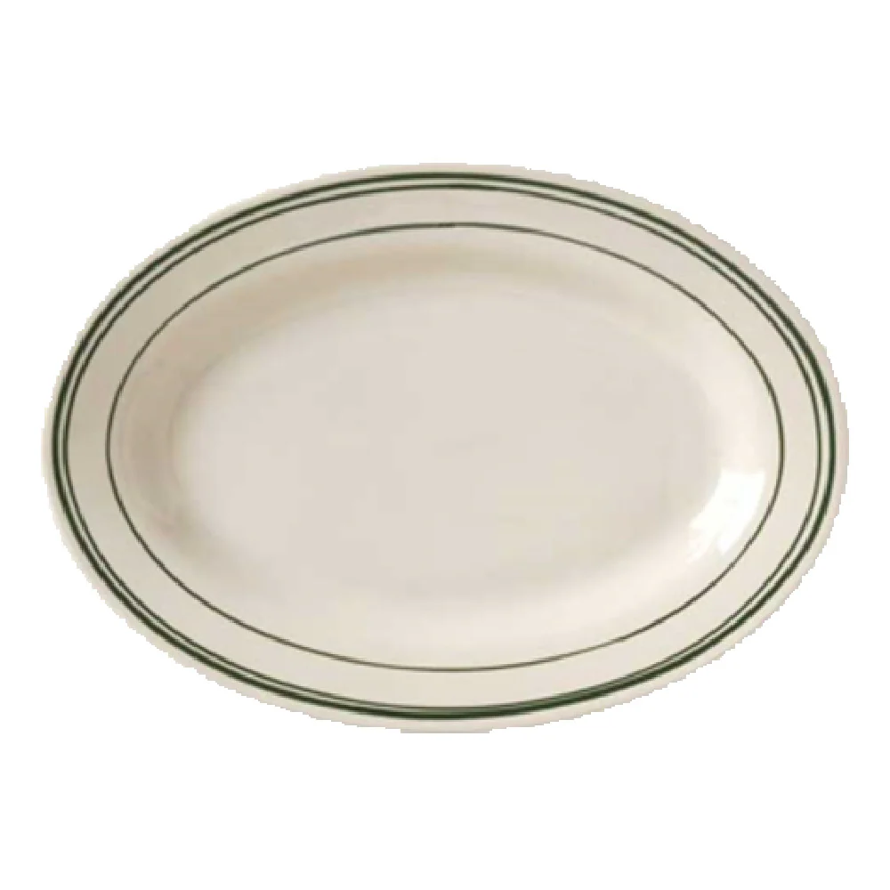 Vertex China DMG-13 11-1/2 Inch Platter Rolled Edge Vitrified China