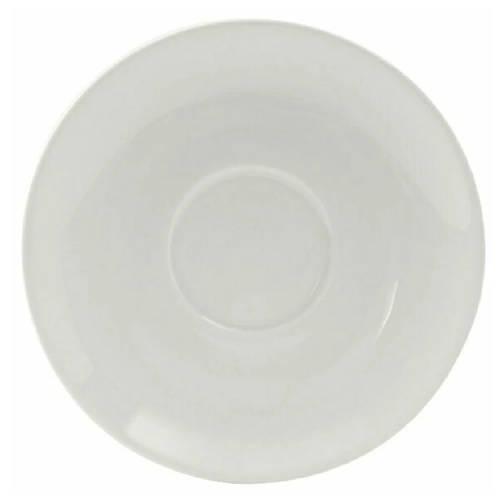 Tuxton ALE-057 5-7/8 Inch Diameter Round Saucer Porcelain Lead-Free Tuxton ALE-057 5-7/8 Inch Diameter Round Saucer Porcelain Lead-Free
