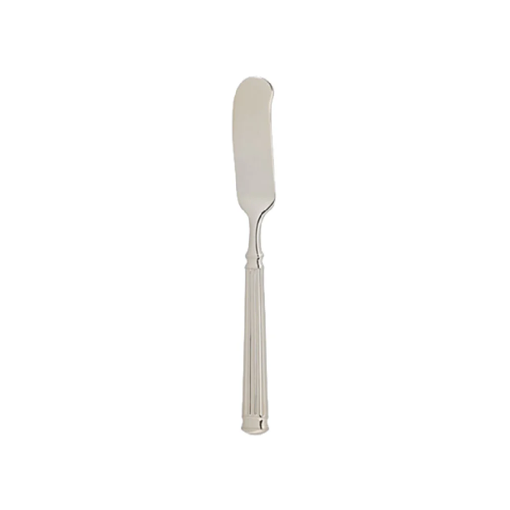 Arc Cardinal FL227 6.5 Inch Fluted Spreader Butter Knife 18/10 Stainless Steel
