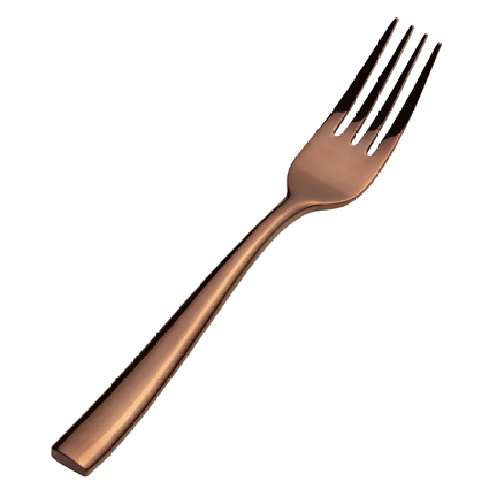 Bon Chef S3007RG 6-3/4 Inch Salad Fork PVD Coated Rose Gold Mirror Finish Bon Chef S3007RG 6-3/4 Inch Salad Fork PVD Coated Rose Gold Mirror Finish