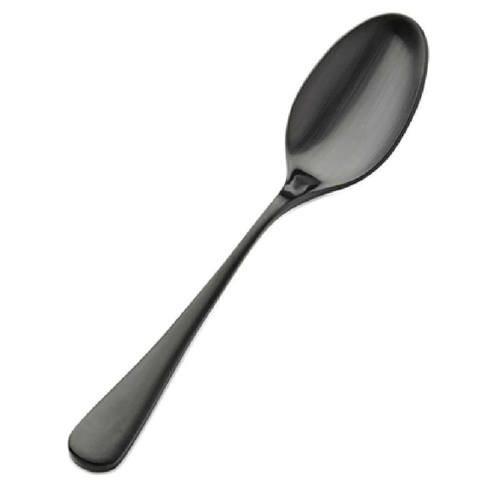Bon Chef S4100BM 6-3/8 Inch Como Teaspoon Black Matte Stainless Steel