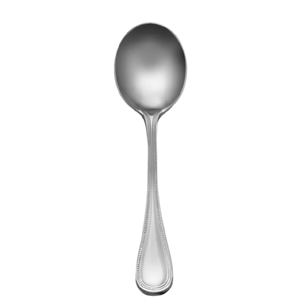 Libbey 407 016 6-1/8 Inch Bouillon Spoon 18/8 Stainless Steel with Polished Finish