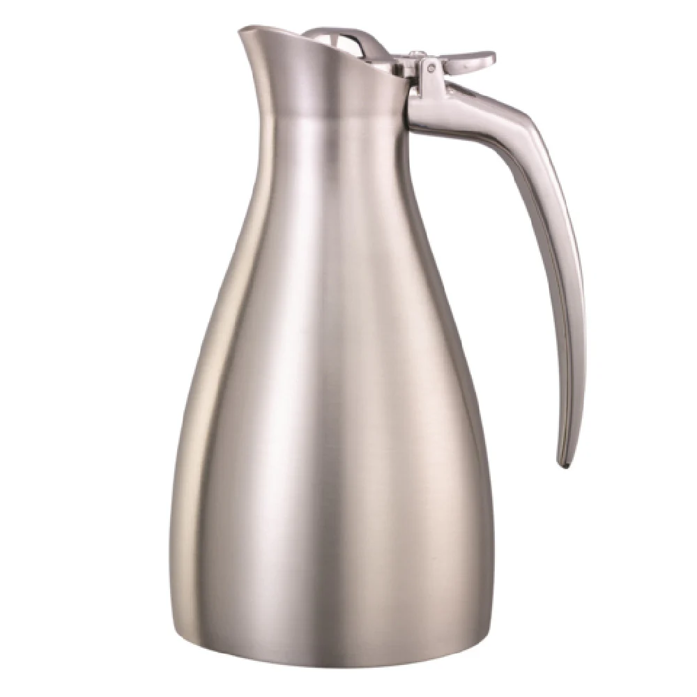 Service Ideas ALTU06BS 20 Oz Stainless Steel Beverage Server with Flip-Top Lid Service Ideas ALTU06BS 20 Oz Stainless Steel Beverage Server with Flip-Top Lid
