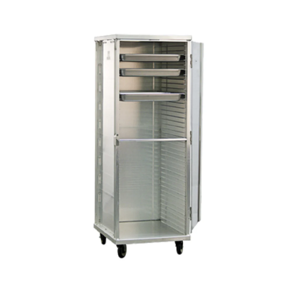 New Age Industrial 95141 23 Inch Mobile Enclosed Pan Rack Aluminum with 4 Casters New Age Industrial 95141 23 Inch Mobile Enclosed Pan Rack Aluminum with 4 Casters