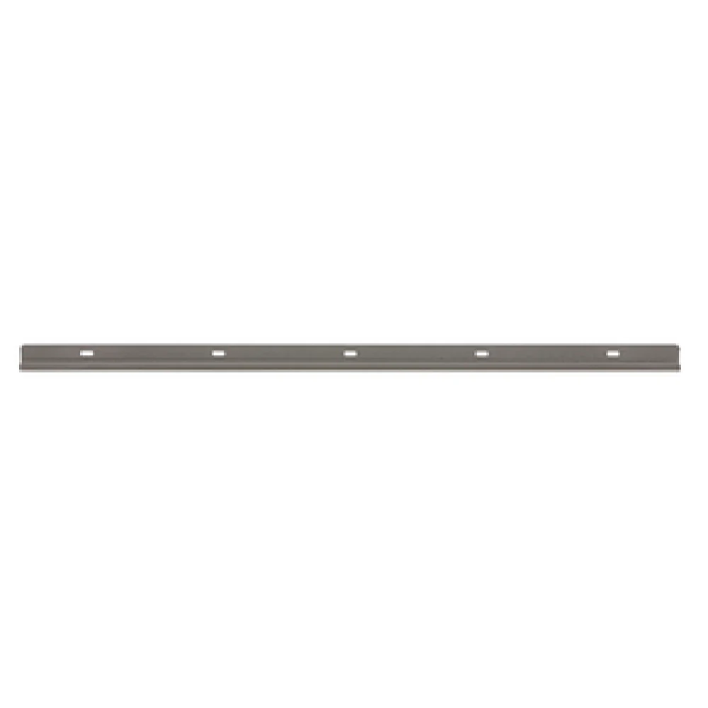 Metro SW40K4 40 Inch 12 Gauge Steel Wall Track with Antimicrobial Protection