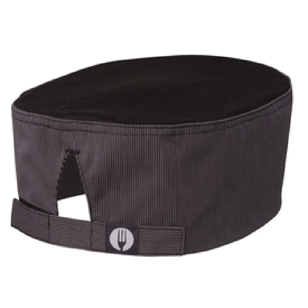 Chef Works DFCVDGY0 Beanie Mesh Top Adjustable Velcro Closure Poly Cotton Gray