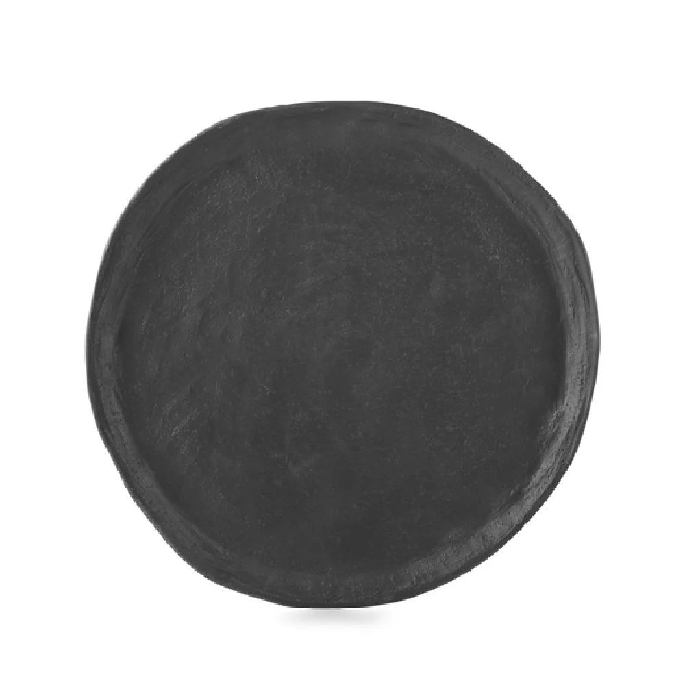 Revol 656383 10 Inch Dinner Plate Round Matt Slate Style China Revol 656383 10 Inch Dinner Plate Round Matt Slate Style China