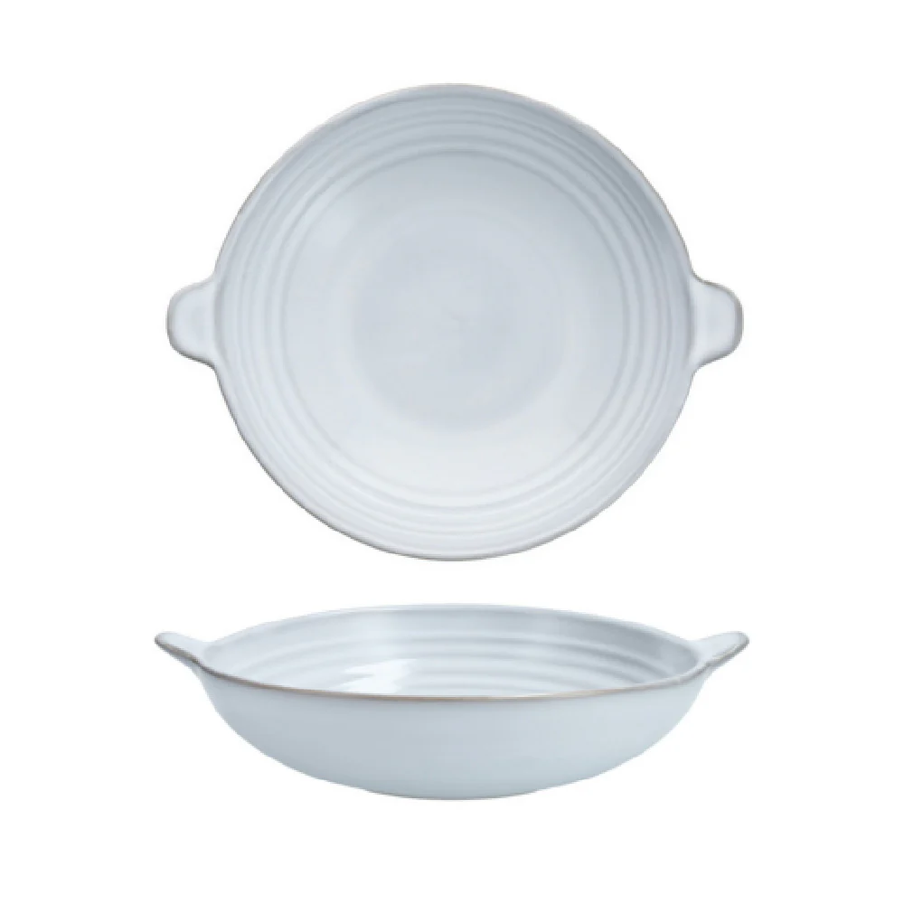 Fortessa 8300.COMP.ST.07 27oz Complements Stone Lathe Handle Bowl 10.75 Inch Fortessa 8300.COMP.ST.07 27oz Complements Stone Lathe Handle Bowl 10.75 Inch