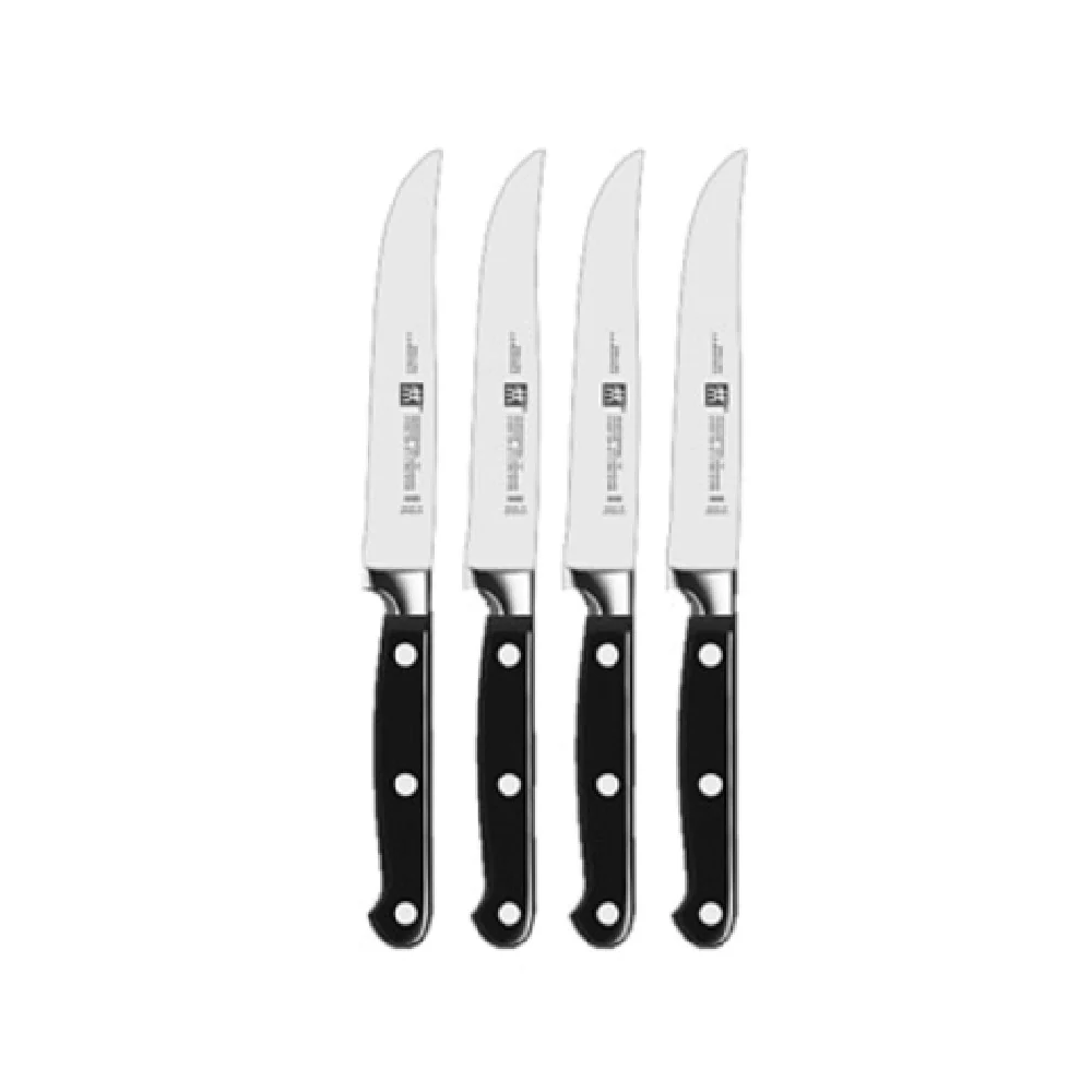 Zwilling 39188-000 Set of 4 Professional Steak Knives High Carbon Steel Made in Germany