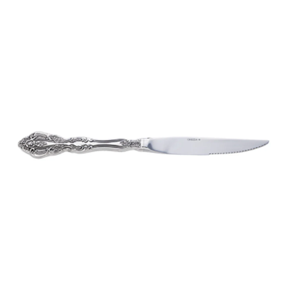 1880 Hospitality 2765KSHF 9 Inch Blade Ornamental Design Steak Knife 18/10 Stainless Steel 1880 Hospitality 2765KSHF 9 Inch Blade Ornamental Design Steak Knife 18/10 Stainless Steel