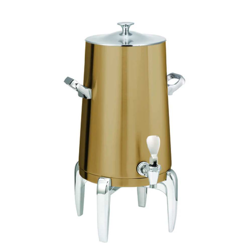 Service Ideas URN30VVGMDCL 13 Gallon Flame Free Thermo-Urn Stainless Steel Vintage Gold Finish Service Ideas URN30VVGMDCL 13 Gallon Flame Free Thermo-Urn Stainless Steel Vintage Gold Finish
