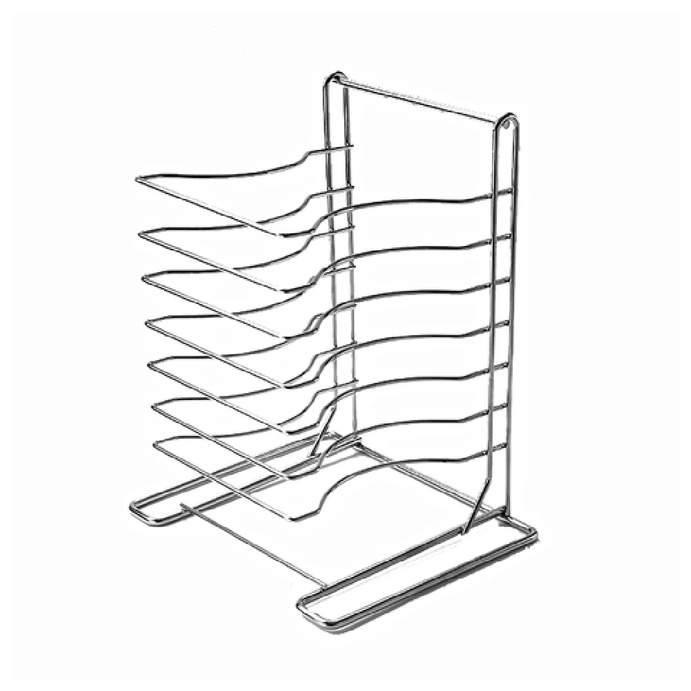American Metalcraft 19107 12 Inch Width 7 Tier Pizza Pan Rack Stainless Steel with Compact Design American Metalcraft 19107 12 Inch Width 7 Tier Pizza Pan Rack Stainless Steel with Compact Design